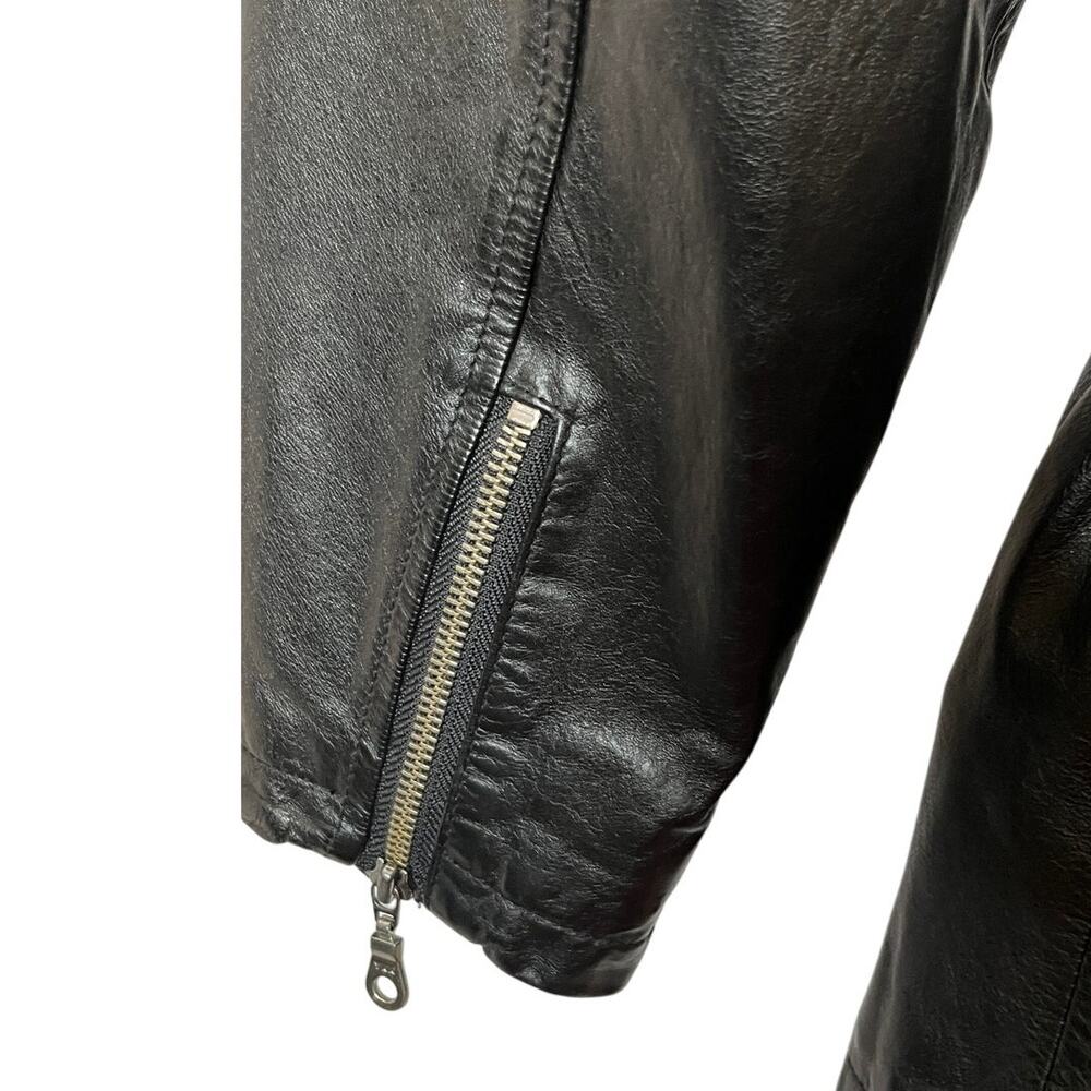 Wilsons Thinsulate Womens Black Leather Jacket | Med - Picture 3 of 10